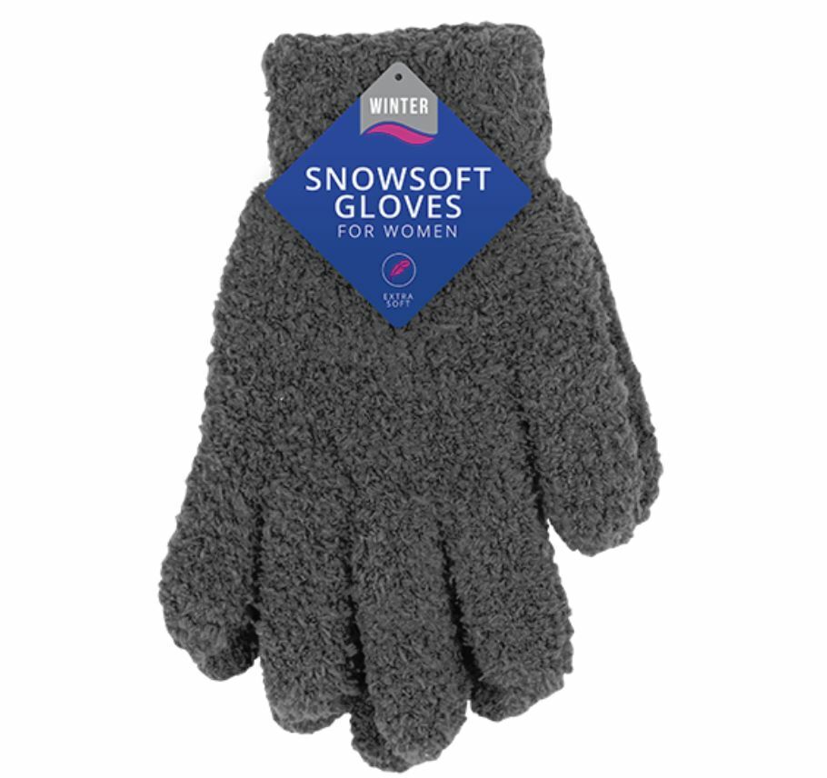 Ladies Womens Super Soft Warm Cosy Thermal Winter Gloves Snowsoft One Size Ladies Womens Super Soft Warm Cosy Thermal Winter Gloves Snowsoft One Size
